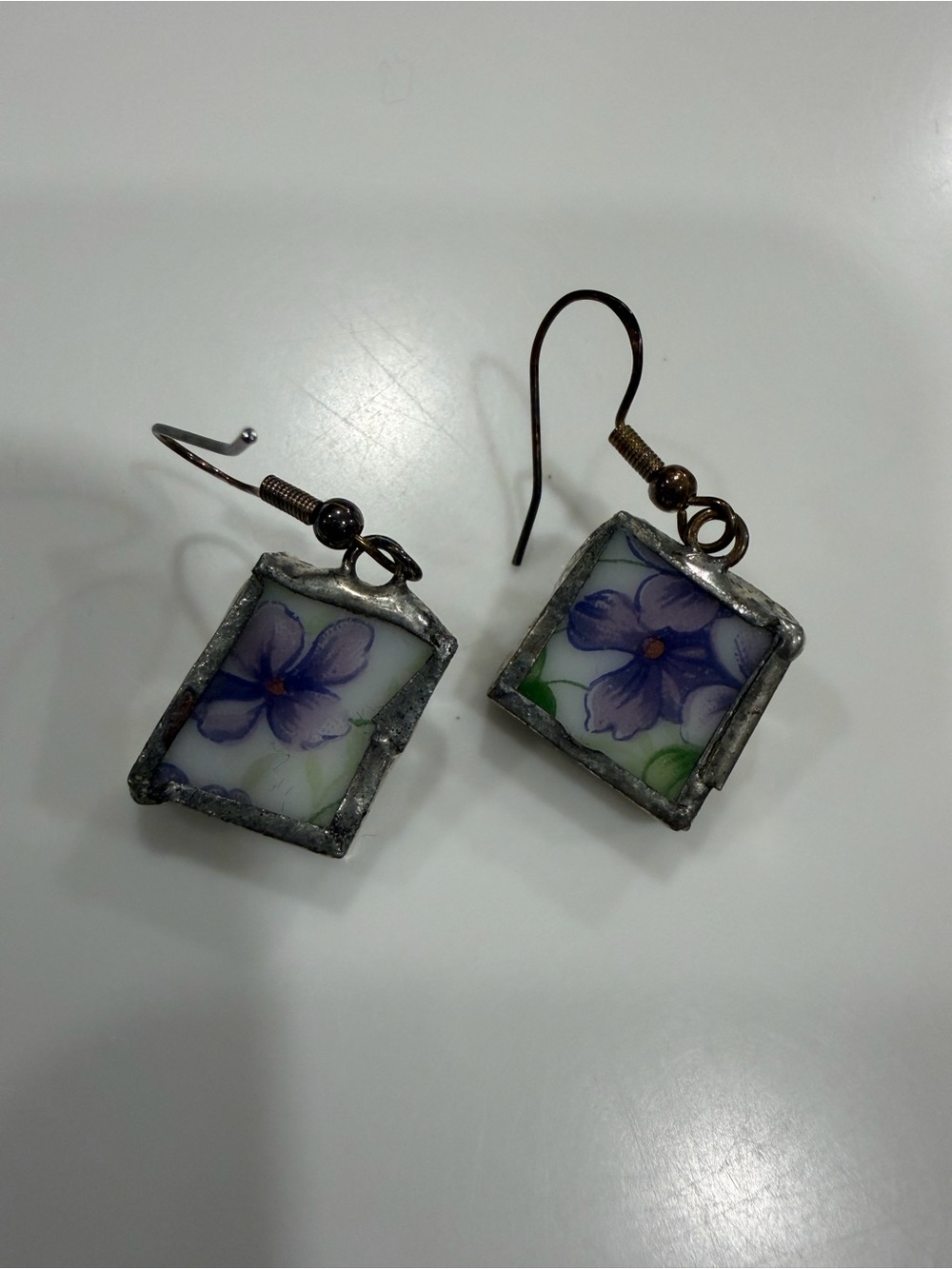 Silver-Tone Geometric Drop Earrings - Women Jewelry